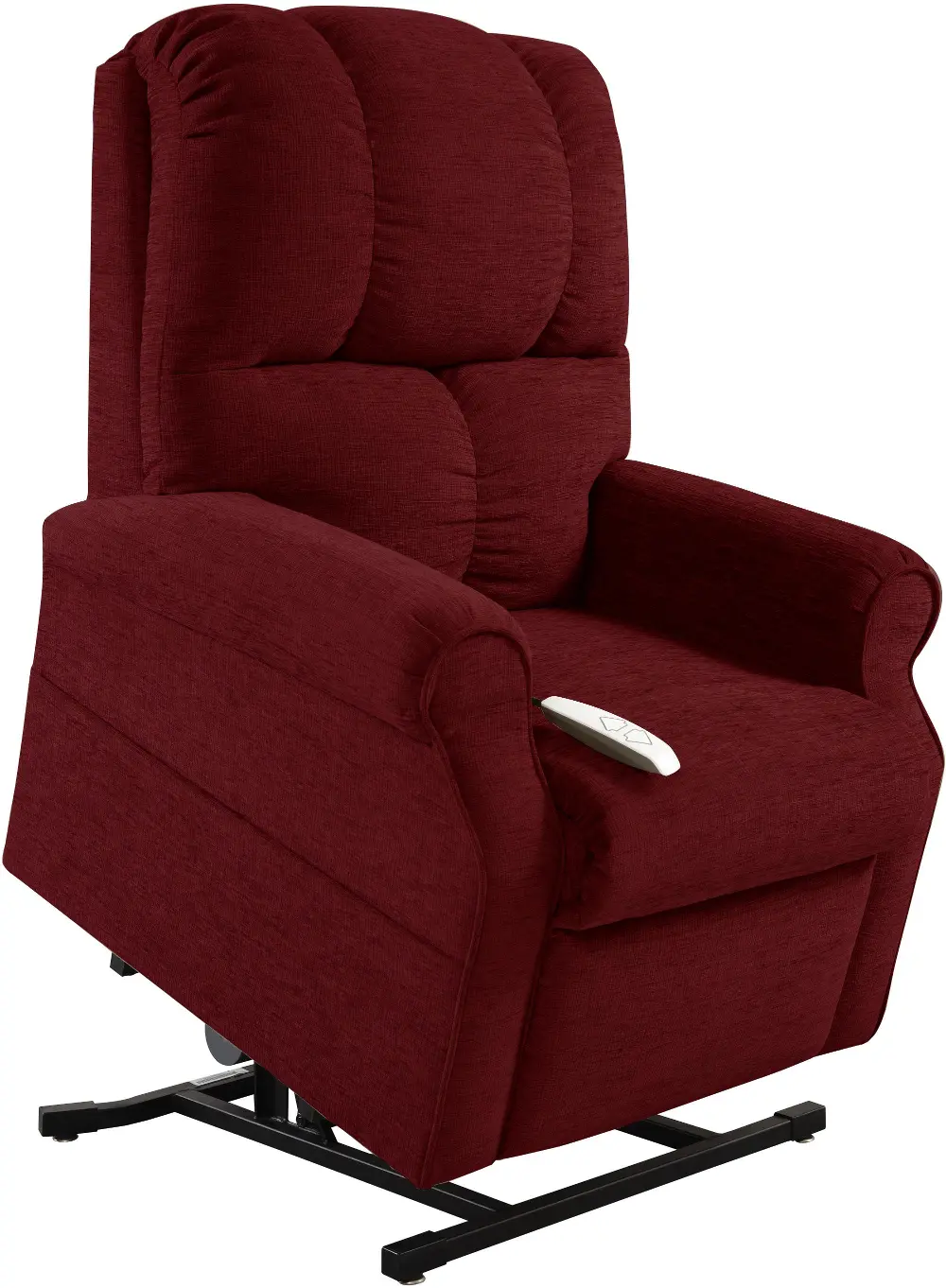 32 Inch  3-Position Bordeaux Red Reclining Lift Chair-1