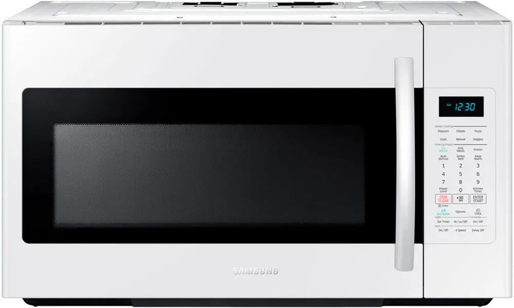 ME18H704SFW Samsung Over the Range Microwave - 1.8 cu. ft. White-1