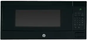 GE PEM31DFBB Profile 1.1 Cu. ft. Black Countertop Microwave