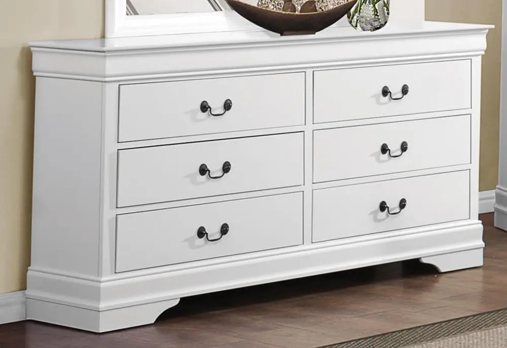 Mayville White Dresser-1
