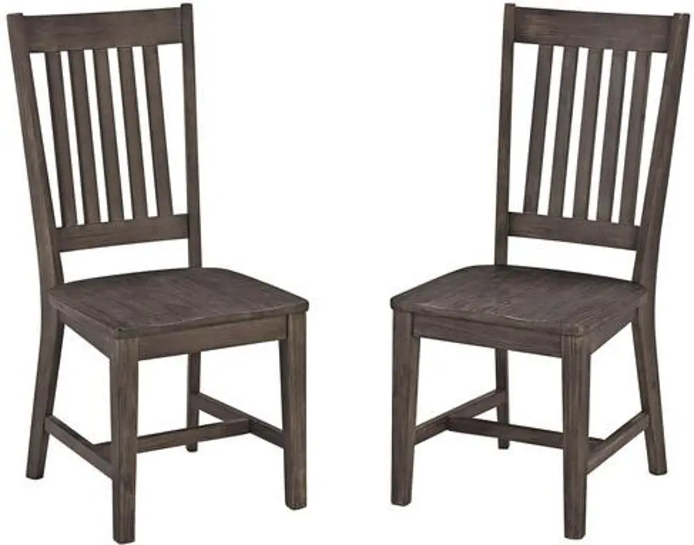5134-802 Brown Dining Room Chair (Set of 2) - Concrete Chic-1