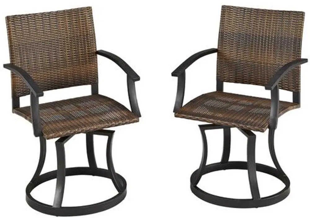 5671-53 Home Style Outdoor Swivel Chair-1