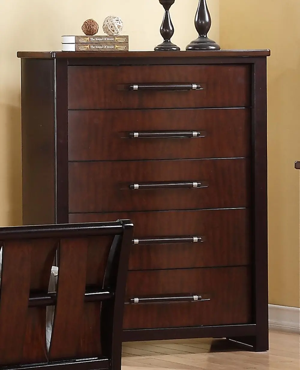 Cavalier Cherry Chest of Drawers-1
