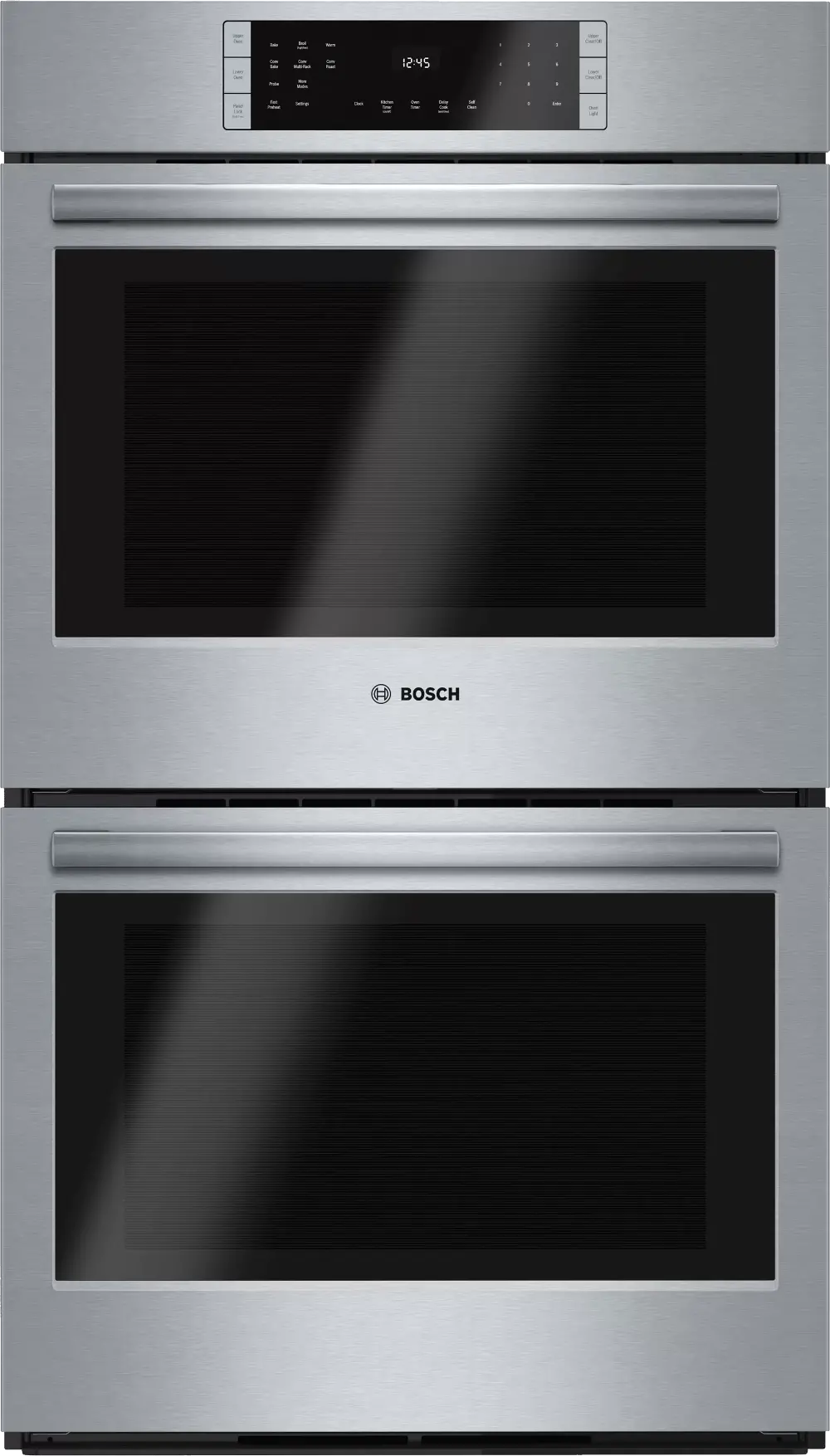 HBL8651UC Bosch 9.2 cu ft Double Wall Oven - Stainless Steel 30 Inch-1