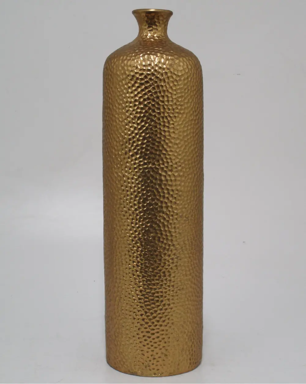 Tall Gold Resin Vase-1