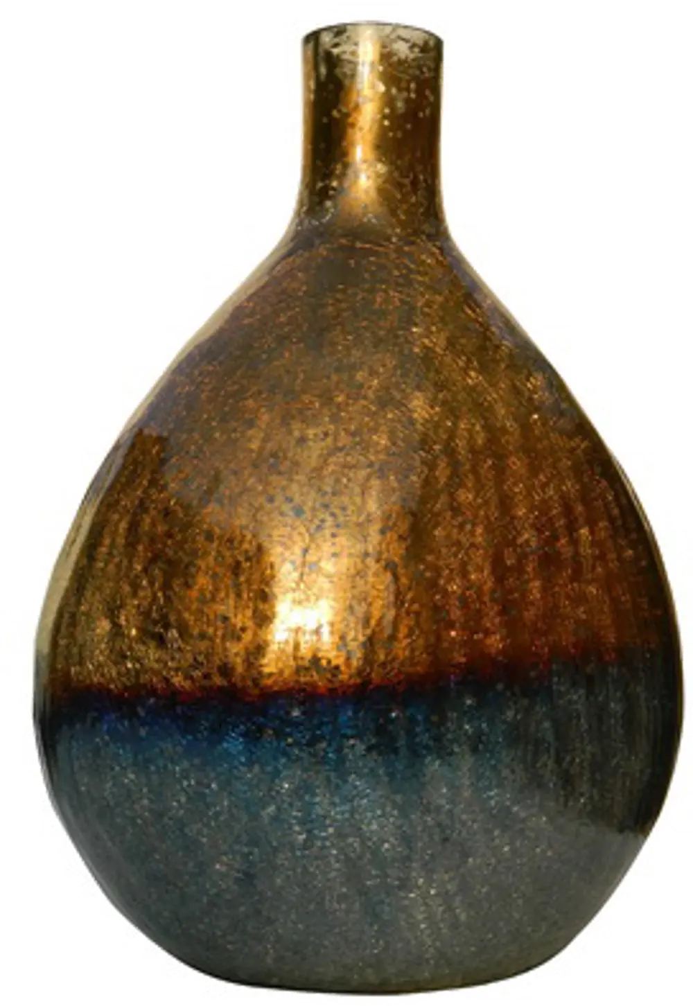 Tri-Color Glass Vase-1