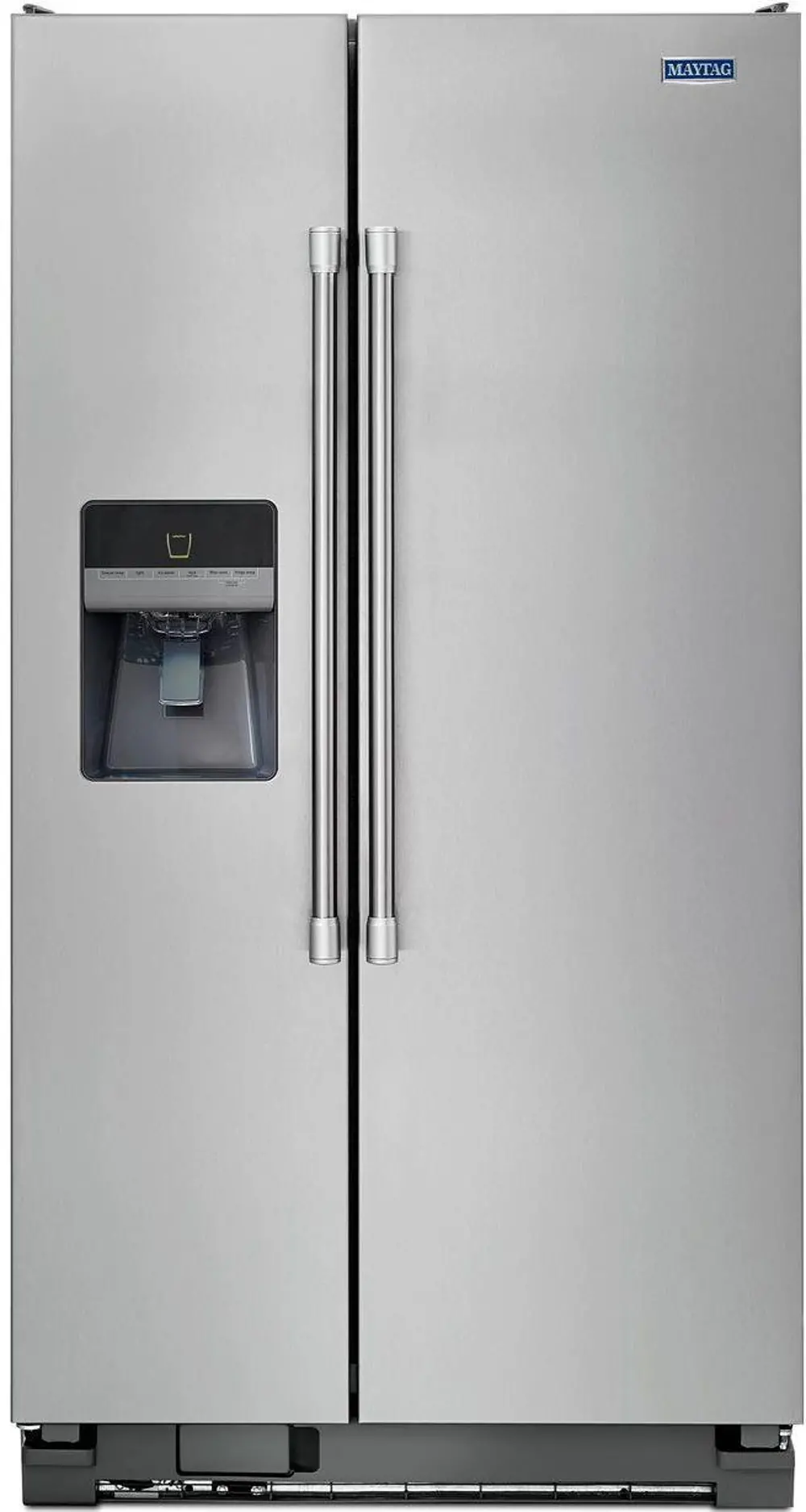 MSF25D4MDM Maytag Stainless Steel Side By Side Refrigerator - 36 Inch-1