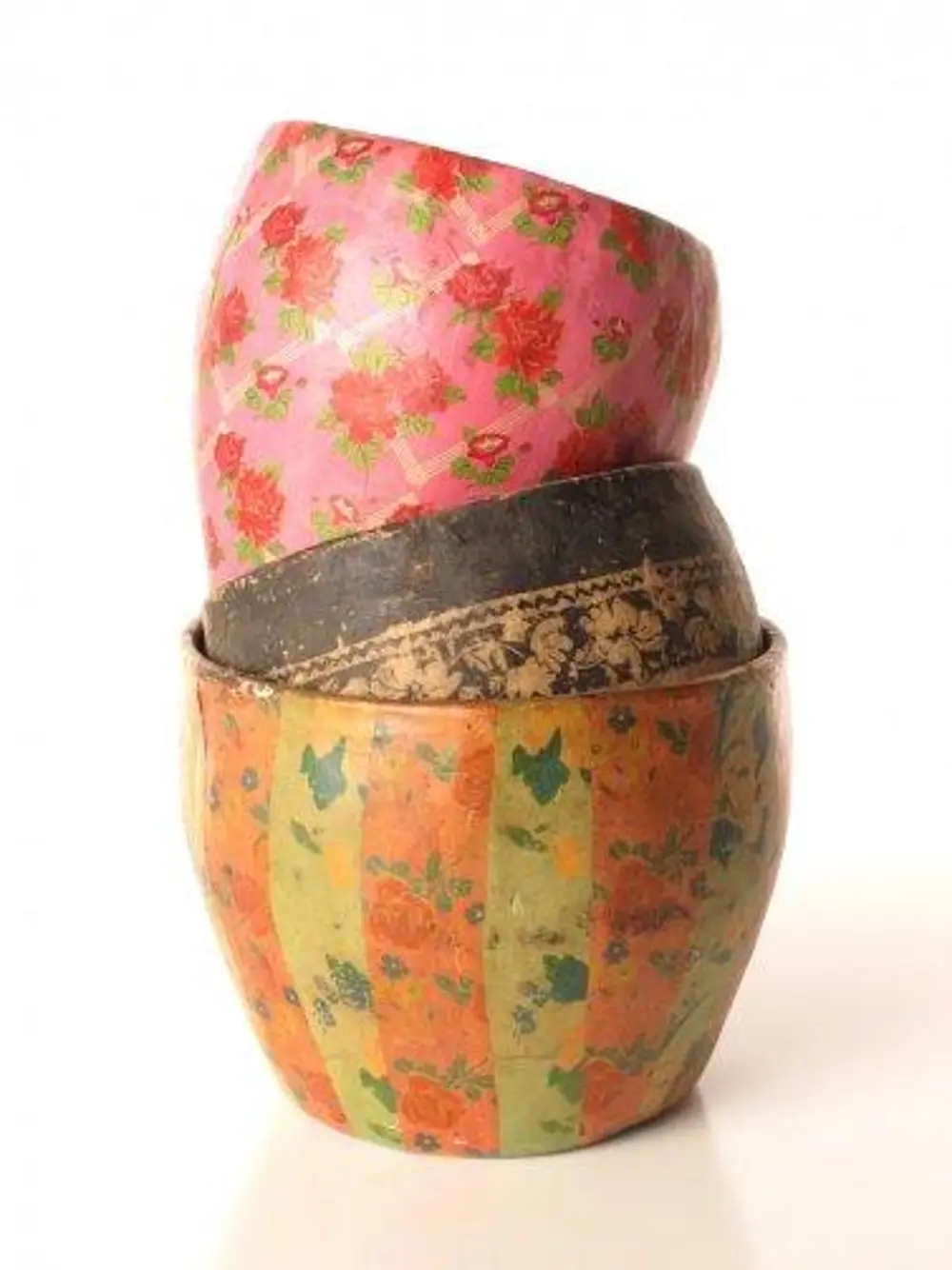 Assorted Paper Mache Vase-1