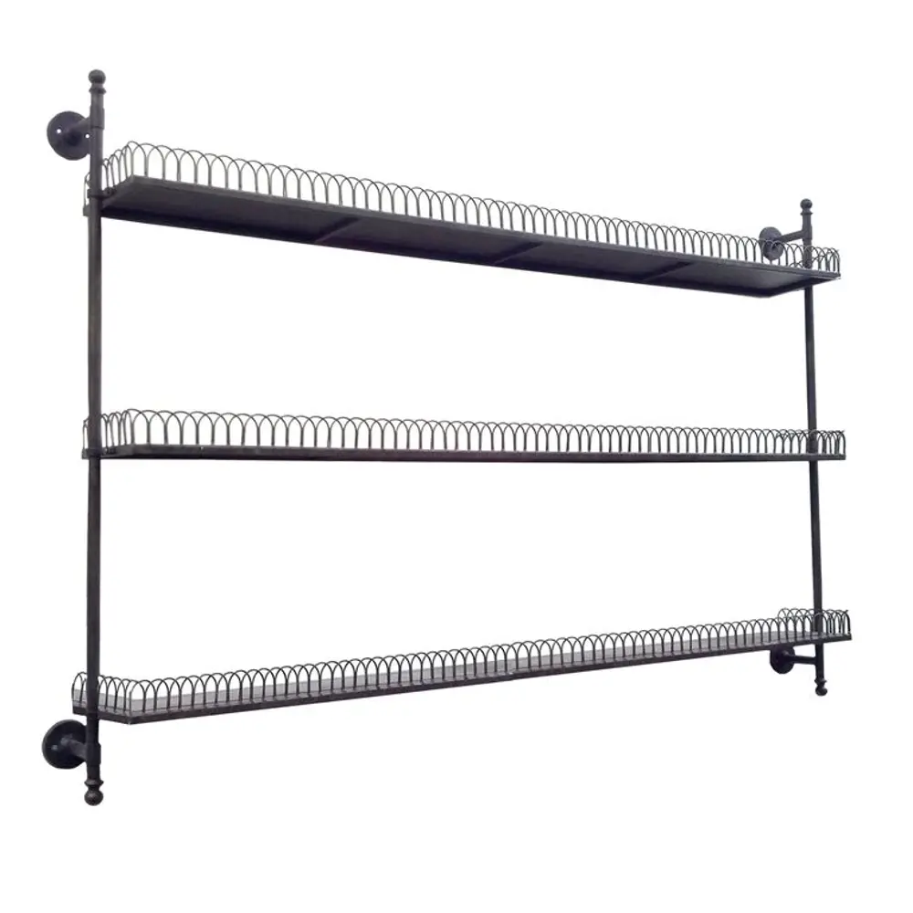 Metal Wall Shelf Rack-1