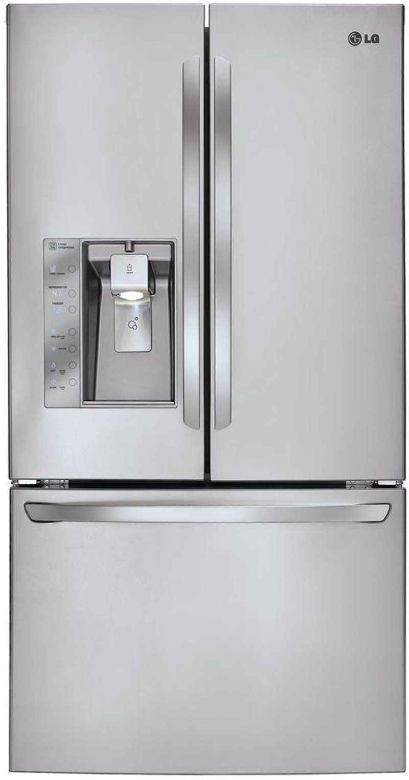 Lg 28 7 Cu Ft French Door Refrigerator 36 Inch Stainless Steel Lfxs29626s Lg 28 7 Cu Ft French Door Refrigerator 36 Inch Stainless Steel