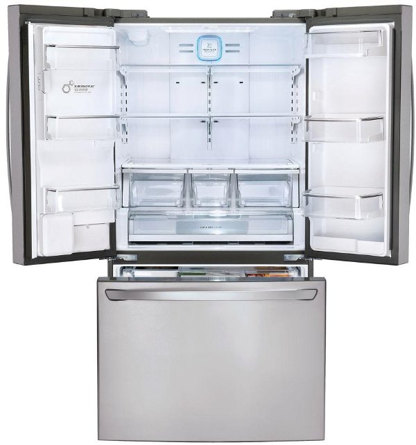 Counter Depth Refrigerators French Door Lfxc24726s Lg French Door Refrigerator 36 Inch Stainless Steel Counter Depth