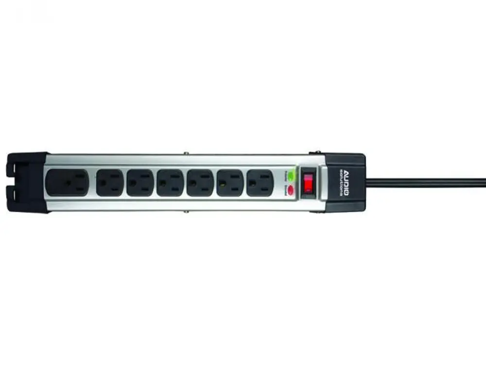 Audio Solutions Power Strip 250 7 Surge Protection Outlet-1