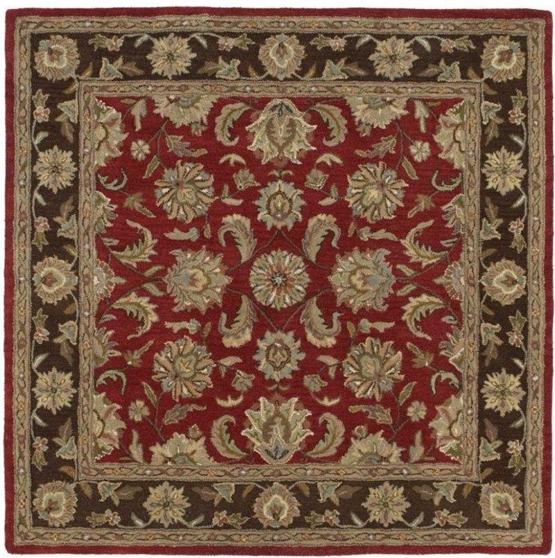 8 Square Salsa Red Area Rug Tara Rc Willey Furniture 8 Square Salsa Red Area Rug Tara