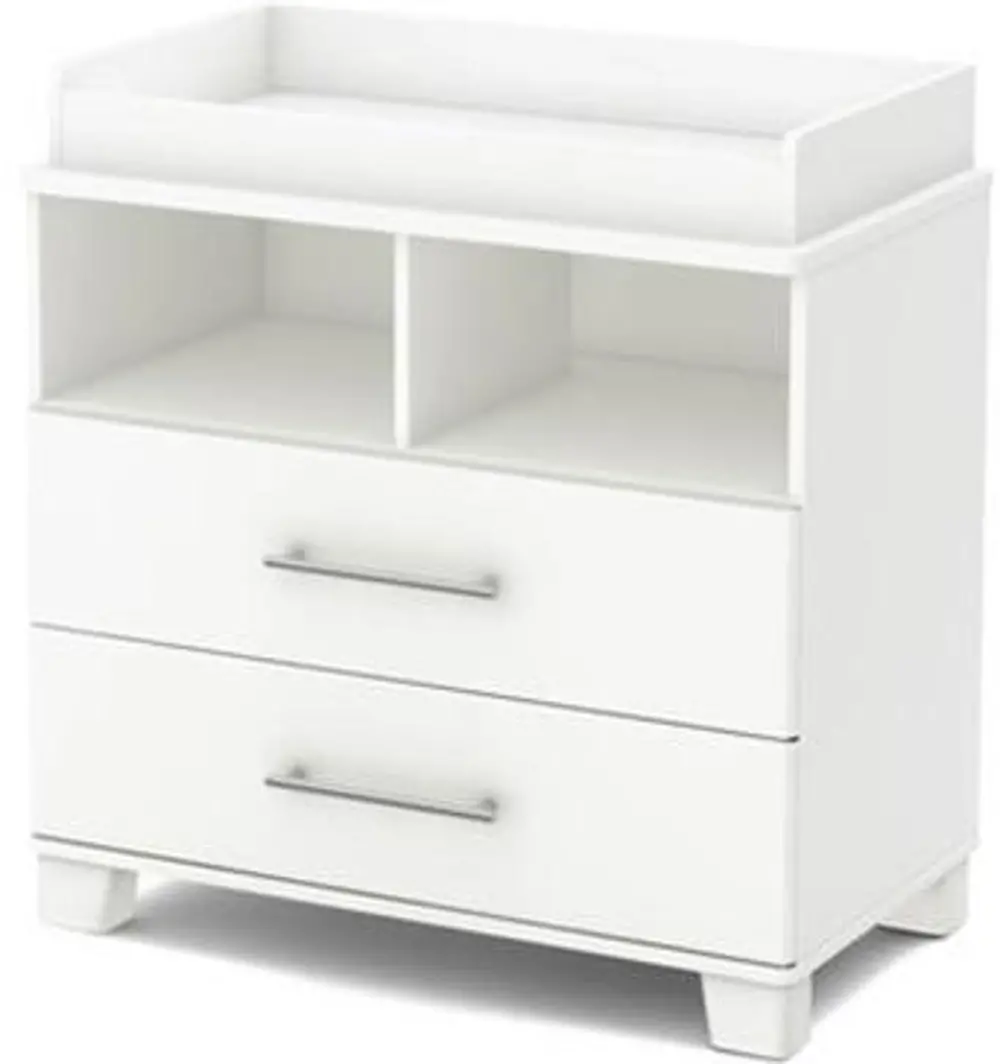 3480332 Cuddly White Changing Table-1