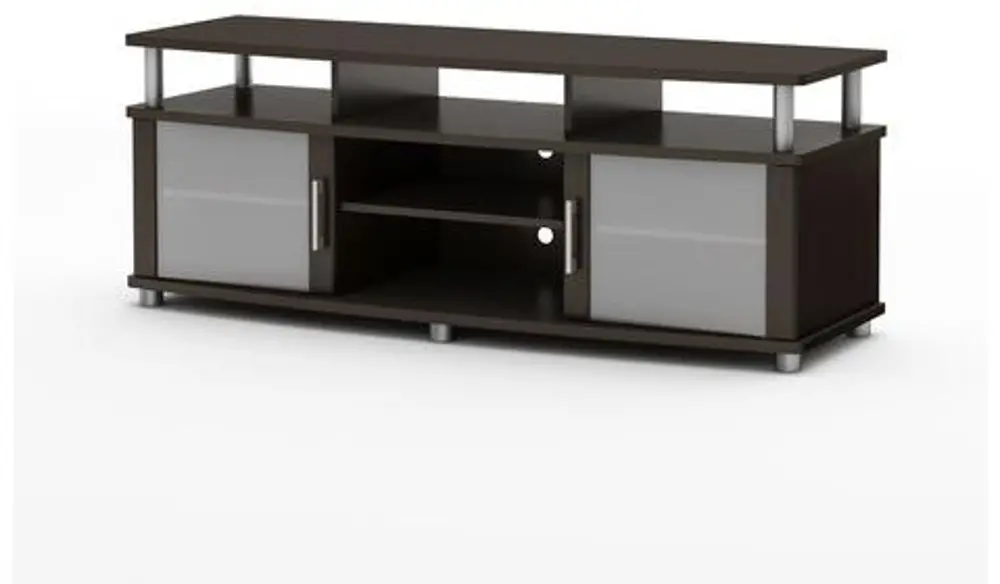 4219677 City Life Collection Chocolate TV Stand-1