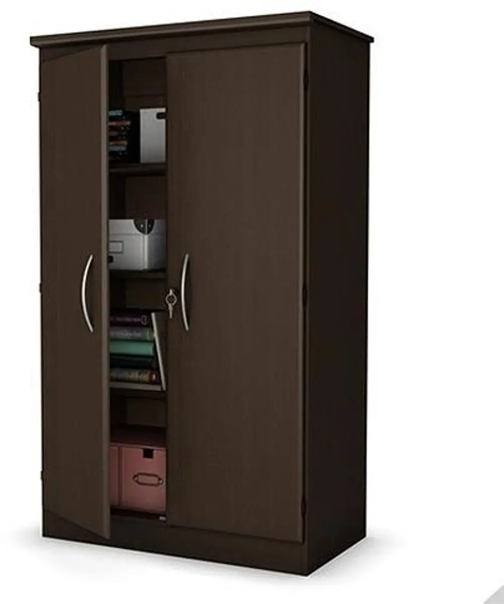 7259970 Morgan Chocolate Storage Cabinet-1
