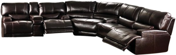 Leather Sectionals Brown Rc Willey Furniture Blackberry 3 Piece Reclining Sectional Sofa Stampede