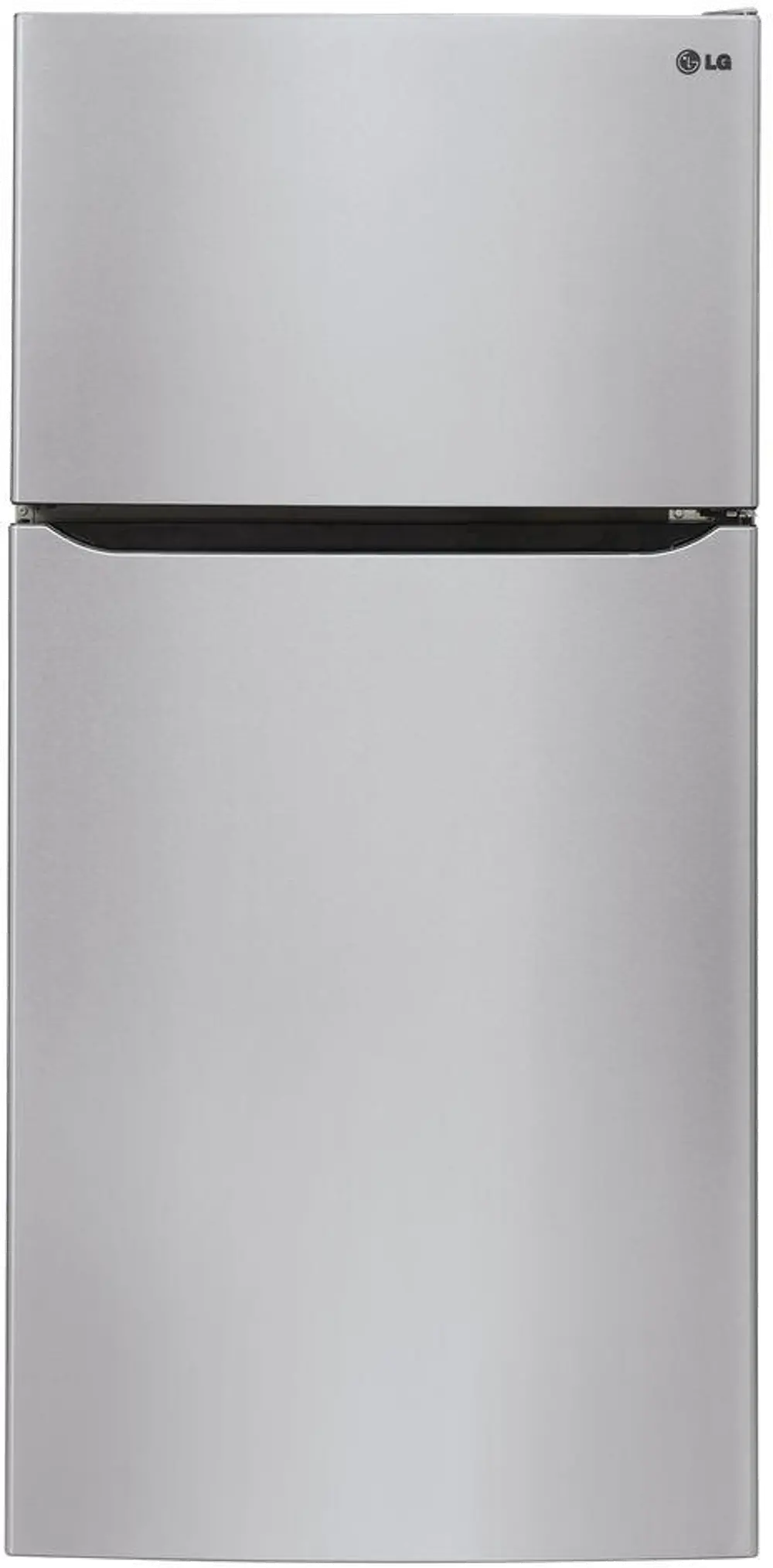LTCS20220S LG 20.2 cu. ft. Top Freezer Refrigerator with Ice Maker - 30 Inch Stainless Steel-1