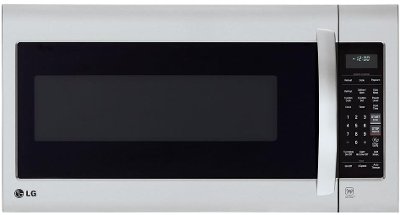 Lg 30 Inch 2 0 Cu Ft Over The Range Microwave Oven Stainless Over The Range Microwave Oven
