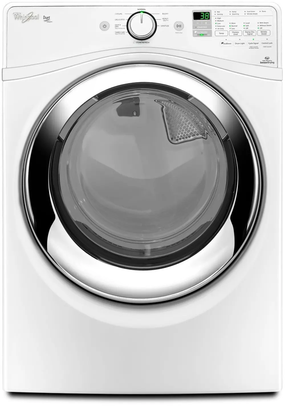 WED87HEDW Whirlpool 7.4 Cu. Ft. Electric Dryer-1