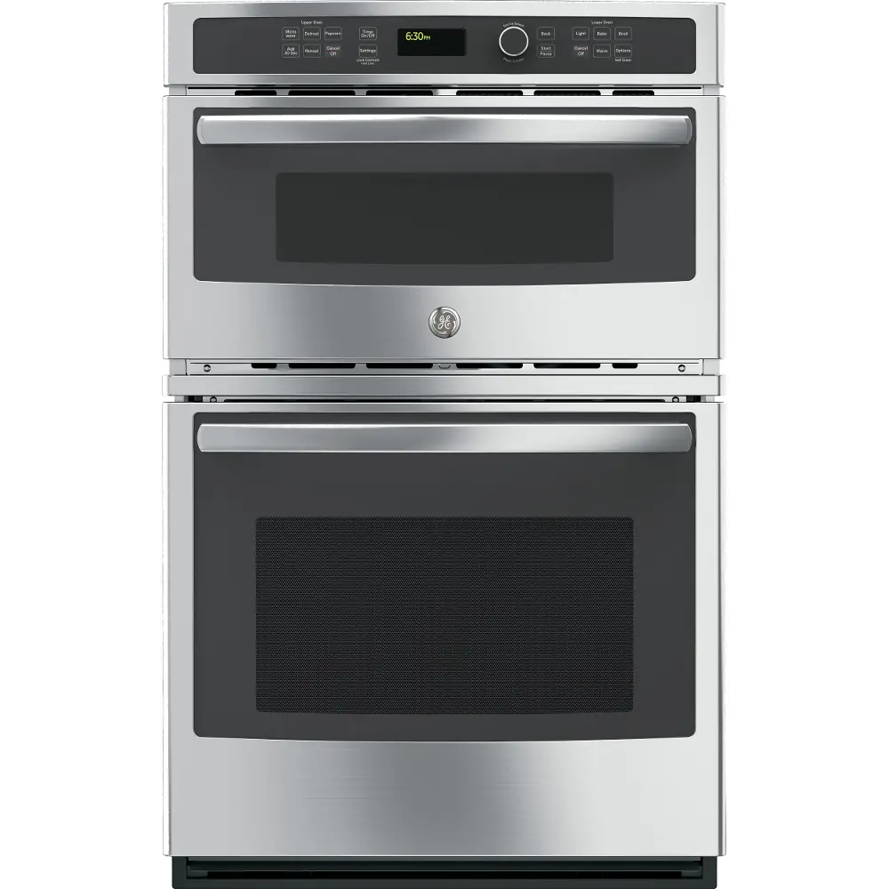 JK3800SHSS GE 6 cu ft Combination Wall Oven - Stainless Steel 27 Inch-1