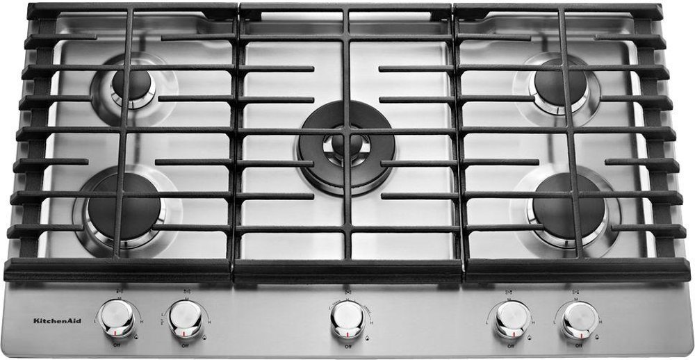 Kitchenaid 36 Inch Gas Cooktop Stainless Steel Rc Willey Kitchenaid 36 Inch Gas Cooktop Stainless Steel Rc Willey Furniture