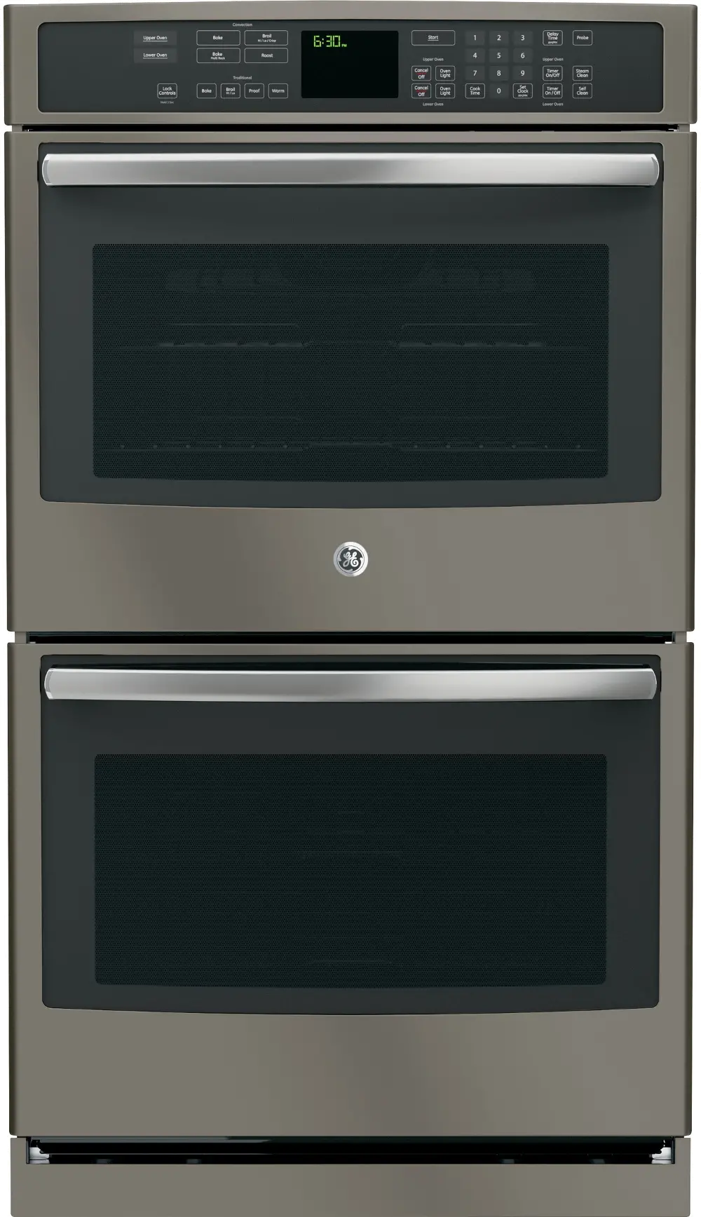 PT7550EHES GE Profile 30 Inch Double Wall Oven - 10 cu. ft. Slate-1