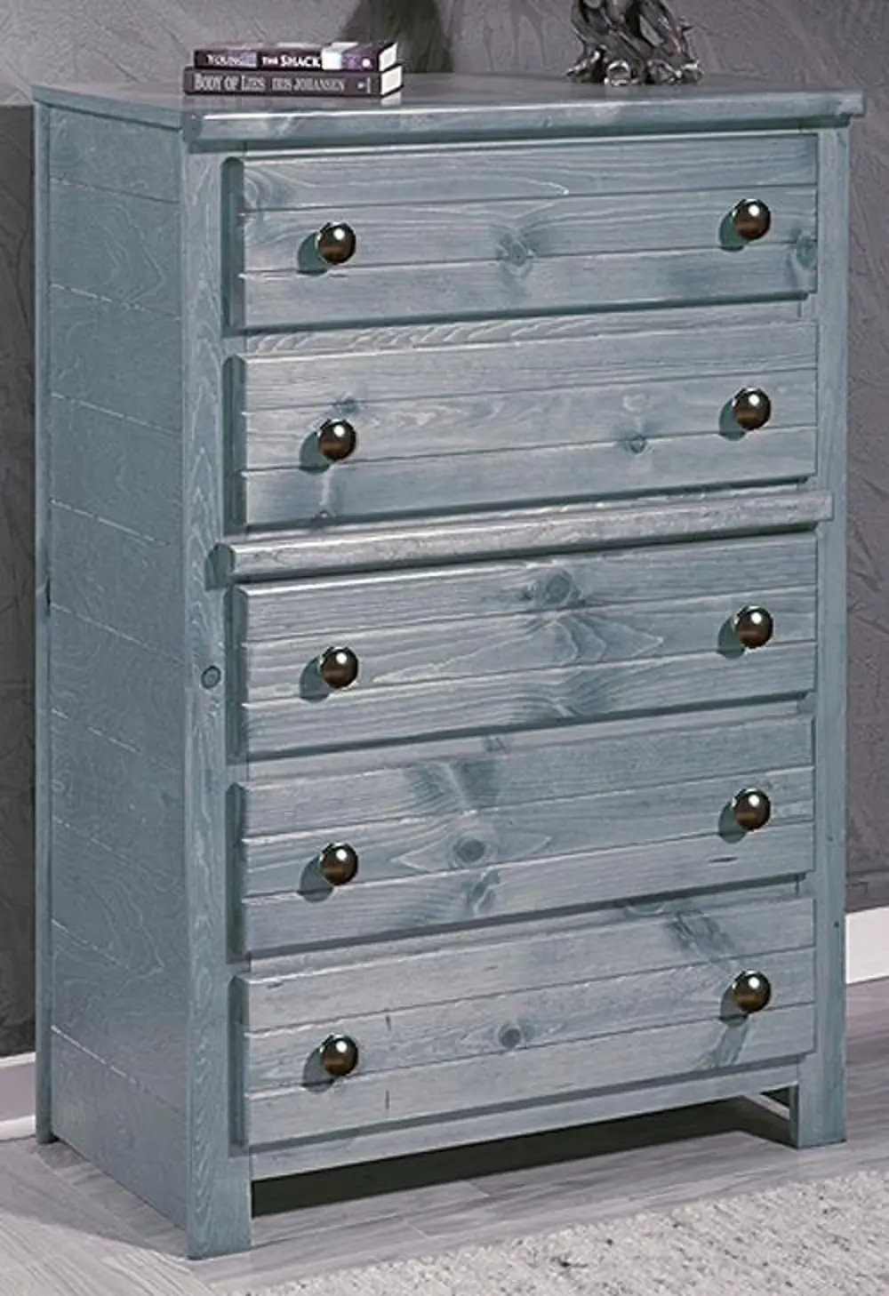 Fort Rustic Driftwood Chest of Drawers-1