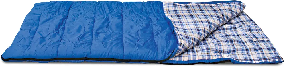 Jumbo 5 lb. Blue Adult Size Sleeping Bag-1