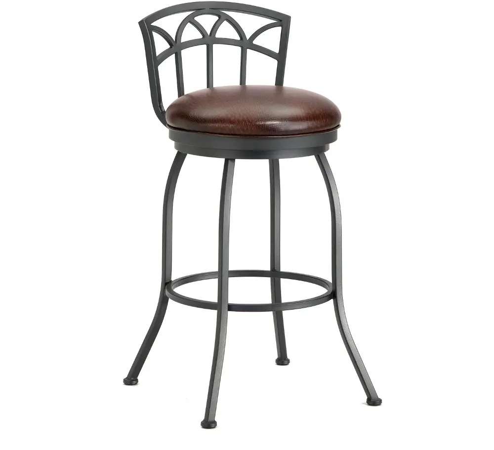 Fiesole Low Back Counter Height Stool-1