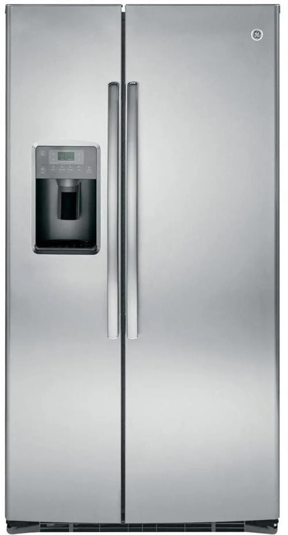 GSE25HSHSS GE ENERGY STAR 25.3 Cu. Ft. Side-By-Side Refrigerator - Stainless Steel-1