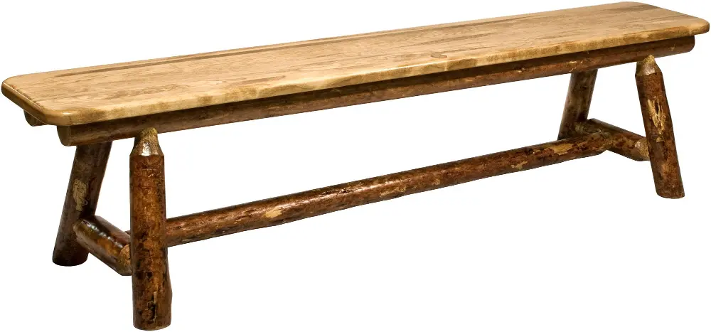 Glacier Country Plank Style Bench (6 Foot)-1