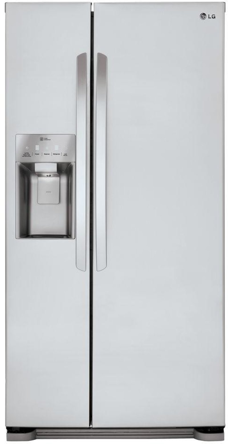 Lg Side By Refrigerator 33 Inch Stainless Steel Rc Willey Lsxs22423s Lg Side By Refrigerator 33 Inch Stainless Steel