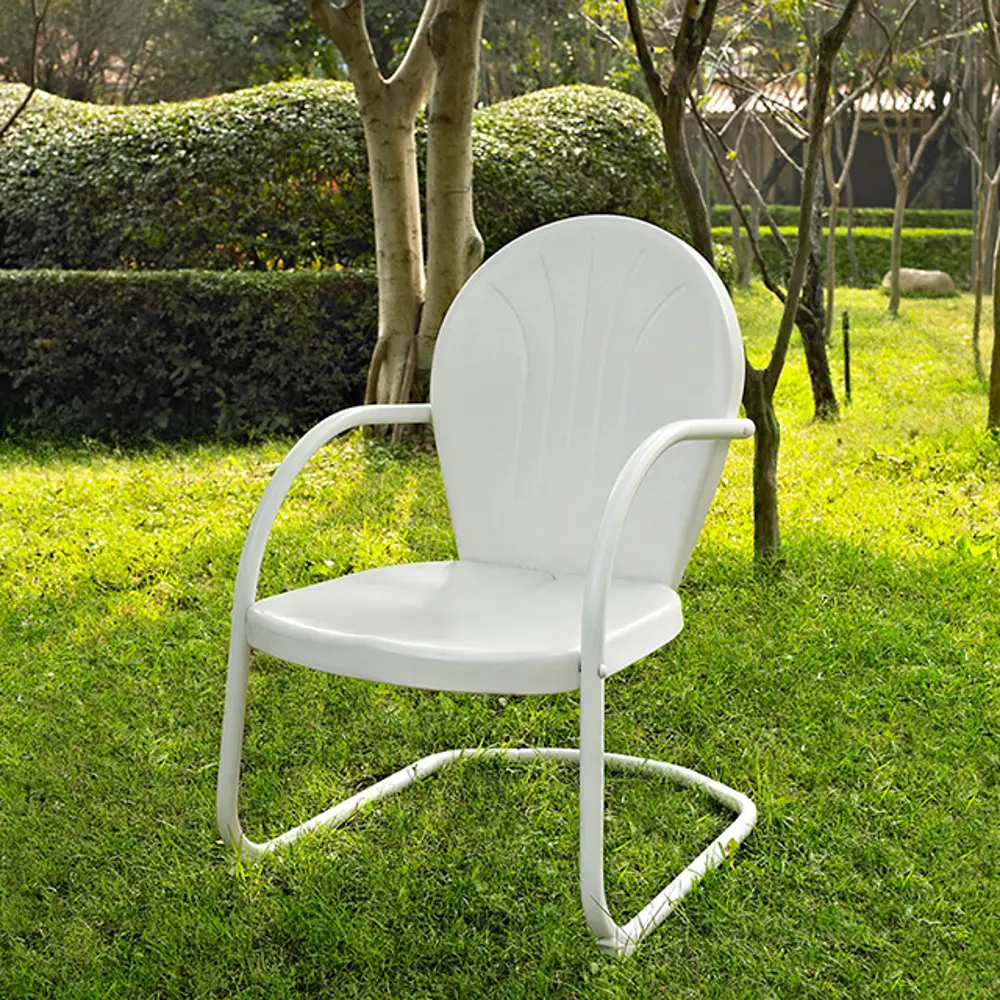 CO1001A-WH Metal Chair in White - Griffith-2