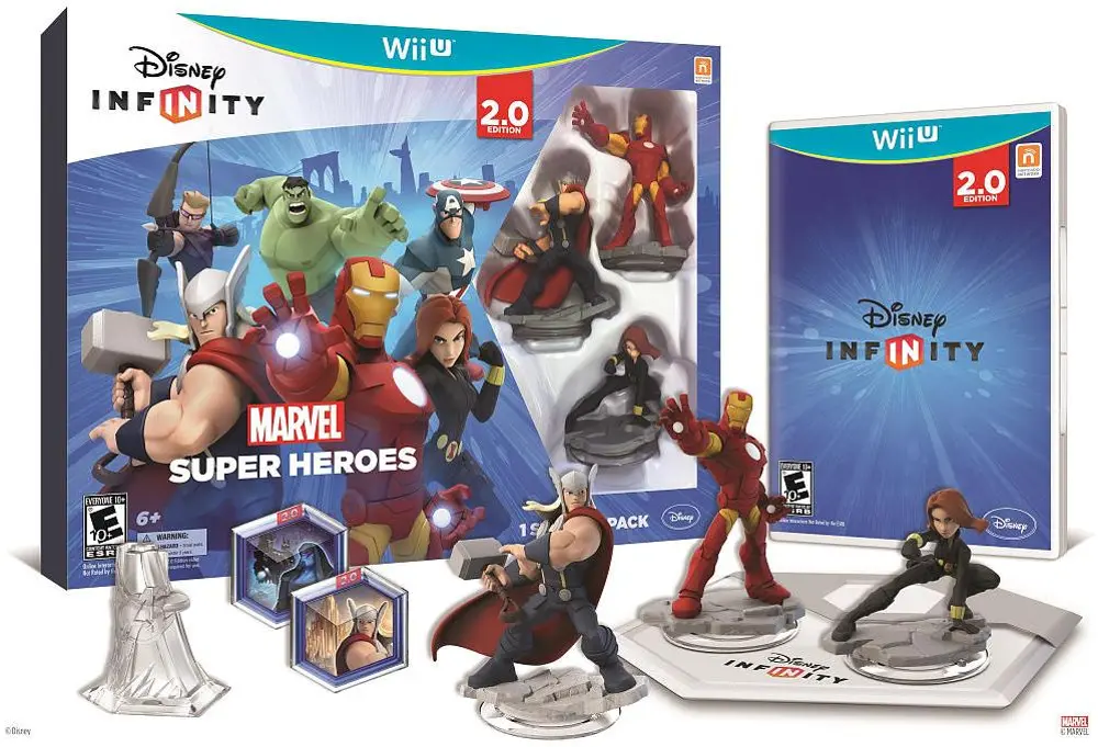 2566 Disney INFINITY 2.0 Marvel Super Heroes Starter Pack (Wii U)-1