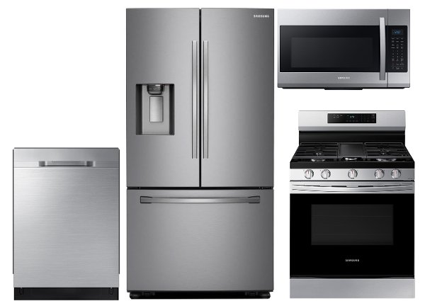 ss 4pc sugap gaskt samsung 4 piece kitchen appliance package with gas range - Best Rated Kitchen Appliance Packages ss 4pc sugap gaskt samsung 4 piece kitchen appliance package with gas range - Best Rated Kitchen Appliance Packages
