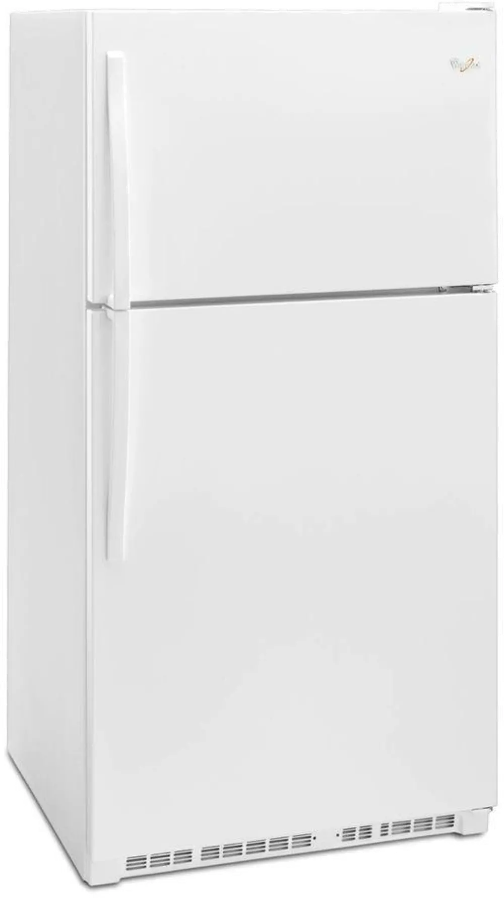 WRT311FZDW Whirlpool 20 cu ft Top Freezer Refrigerator - 33  White-1