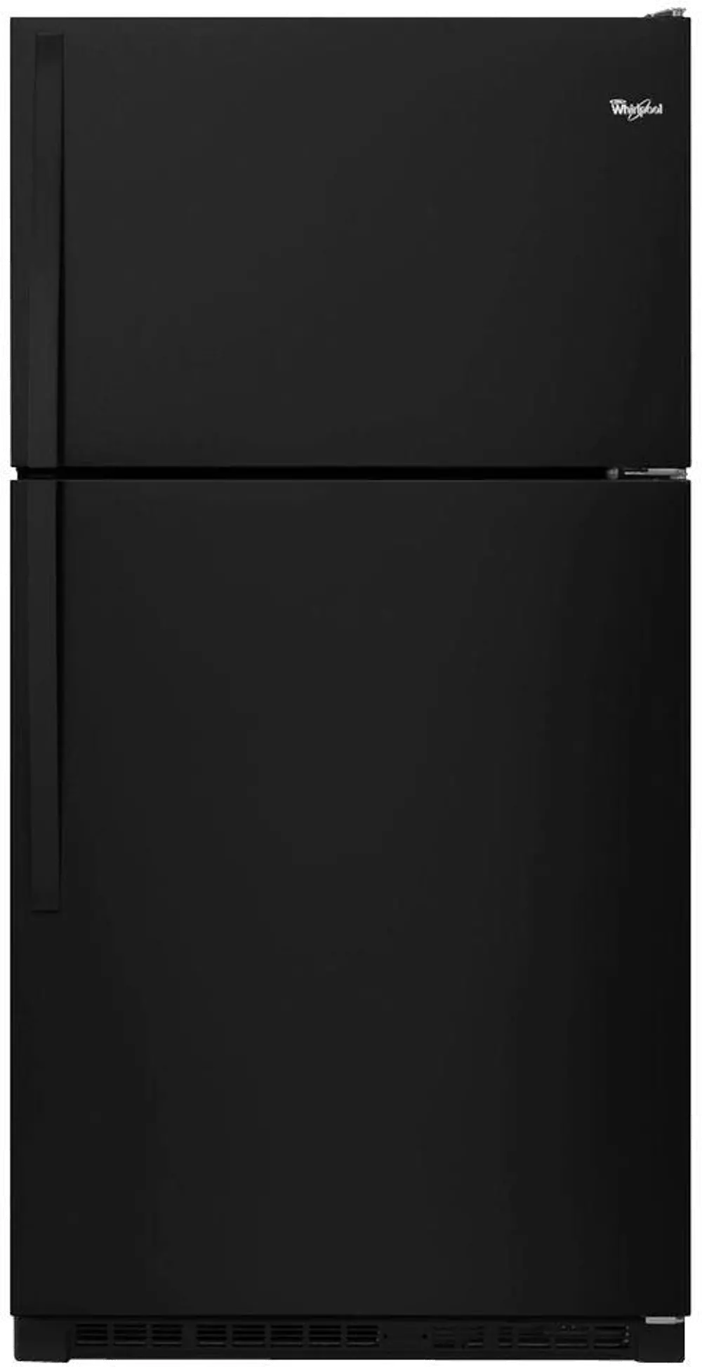 WRT311FZDB Whirlpool 20 cu ft Top Freezer Refrigerator - 33 W Black-1