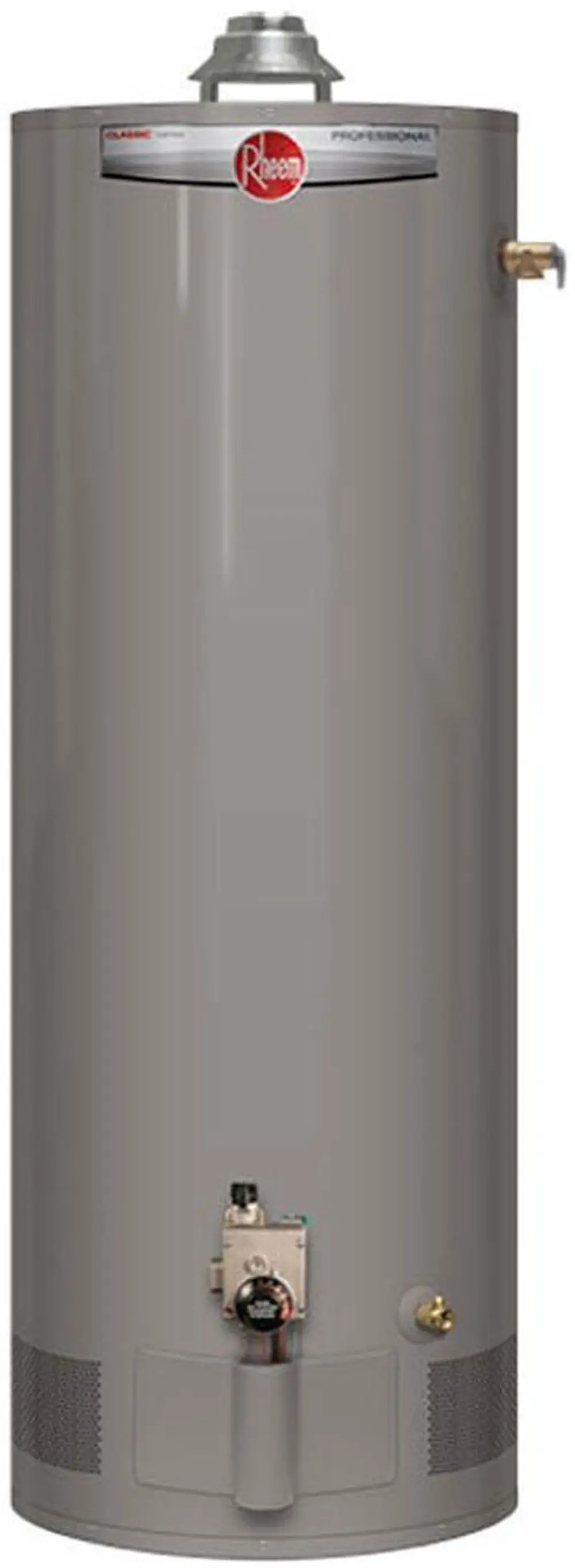 PRO+G50-40N RH62 Rheem Professional Classic 50 Gallon Gas Water Heater with 8 YR Warranty-1