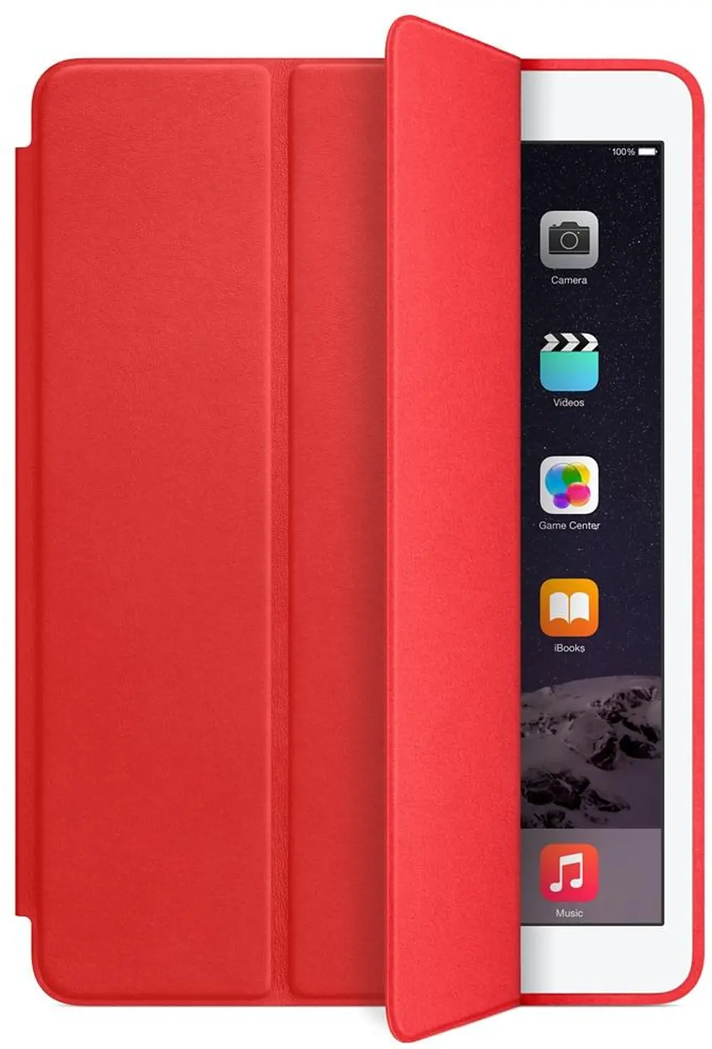 MGTW2ZMA Apple iPad Air 2 Smart Case - Red-1