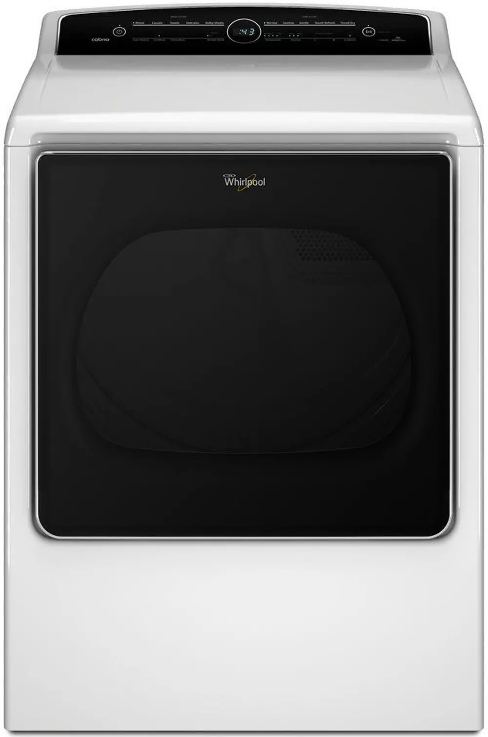 WED8500DW Whirlpool Electric Dryer -  8.8 cu. ft. White-1