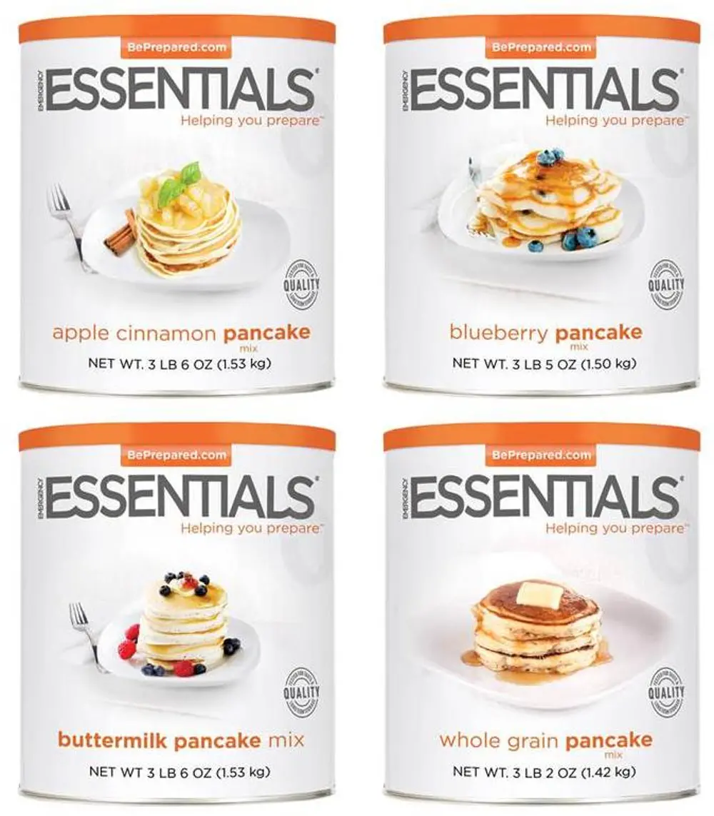 WWR100 Emergency Essentials Variety Breakfast Mixes 4 Pack-1