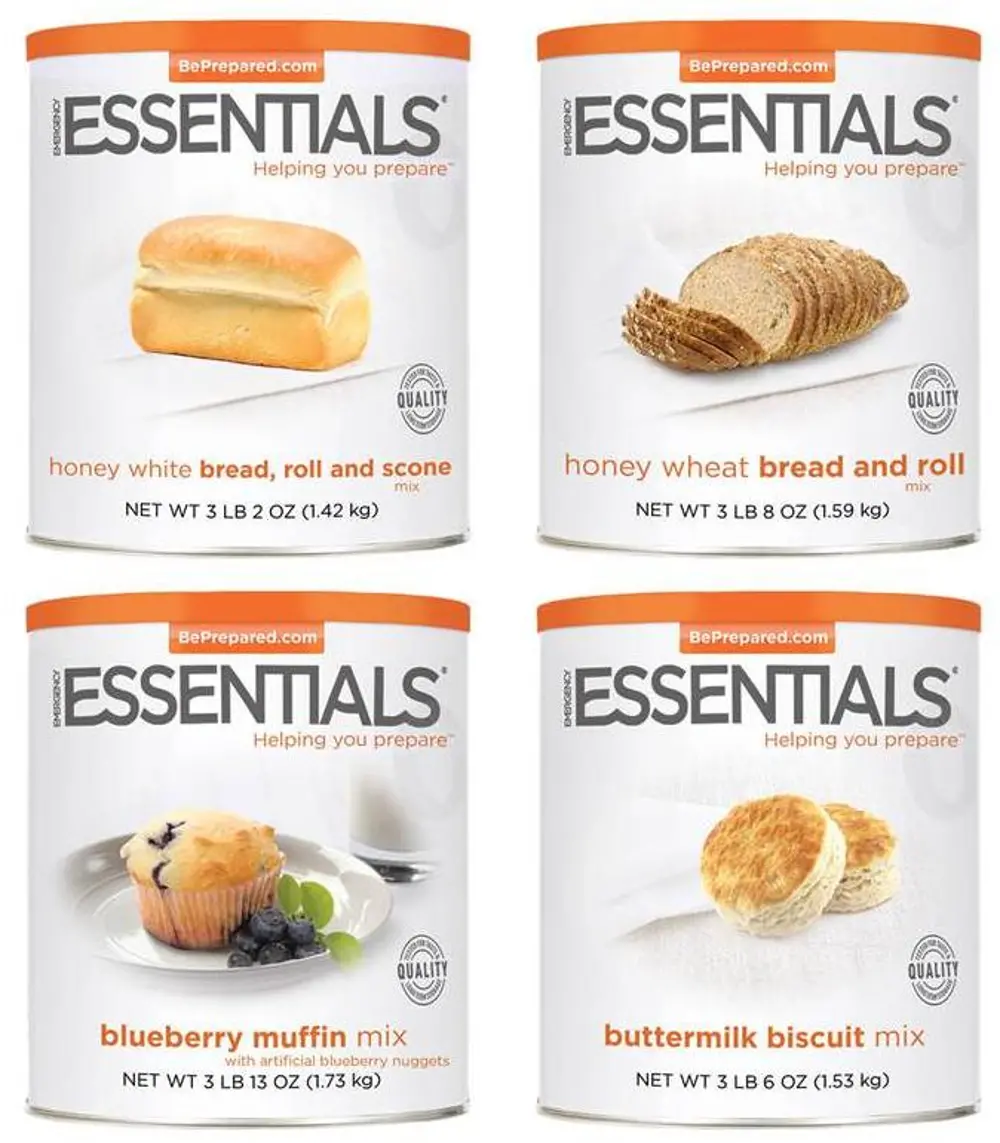 WWR130 Emergency Essentials Variety Bread 4 Pack-1