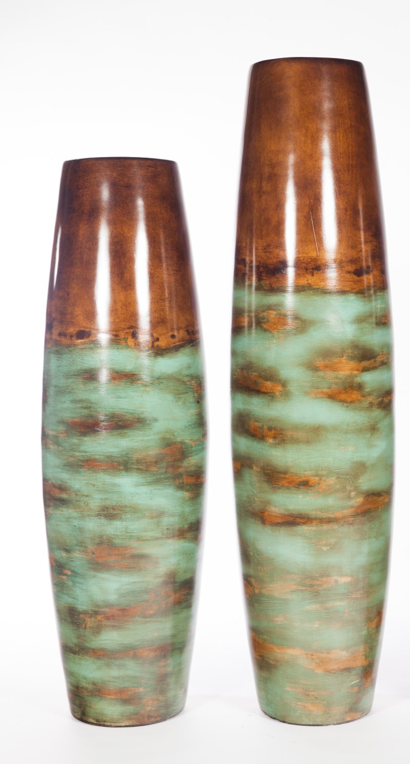 48 Inch Autumn Teal Floor Vase Rc Willey Furniture 48 Inch Autumn Teal Floor Vase