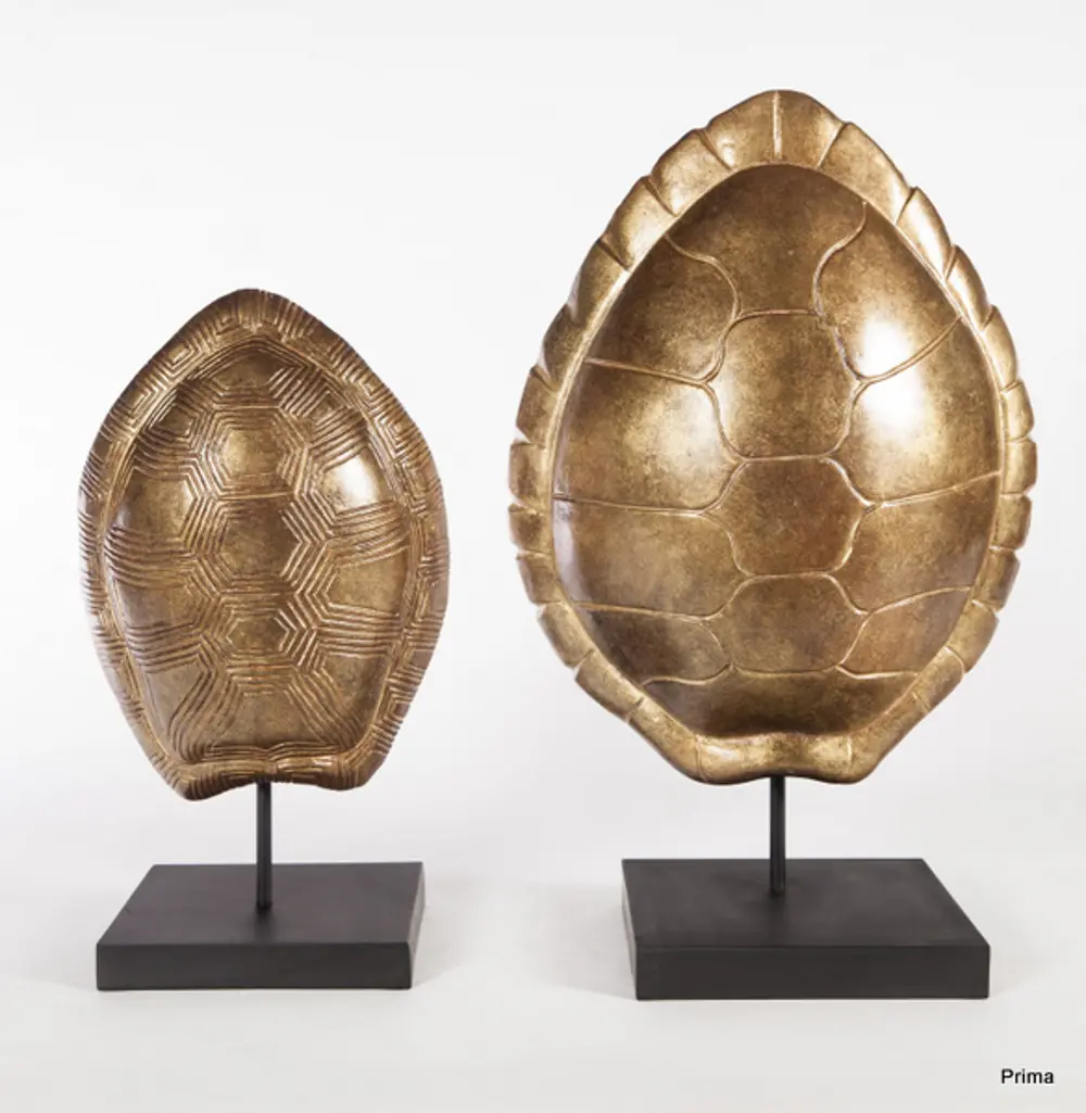 21 Inch Turtle Shell Sculpture-1