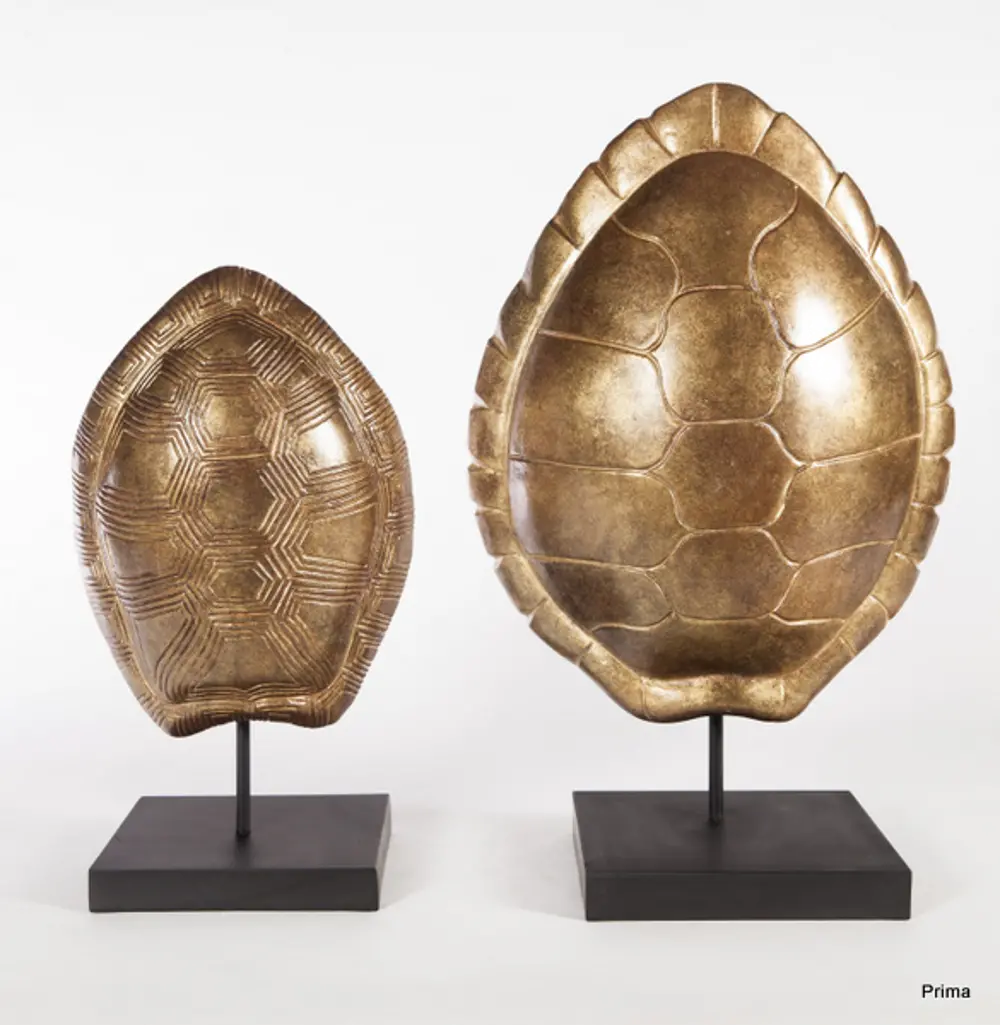 16 Inch Turtle Shell Sculpture-1