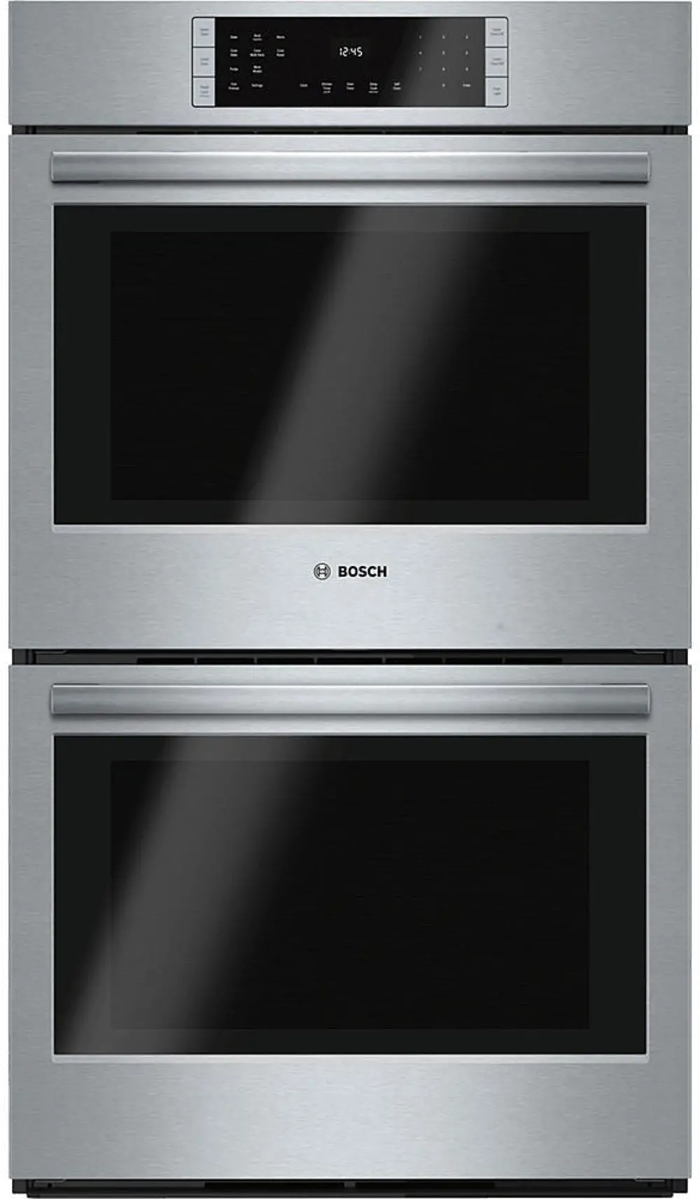 HBLP651LUC Bosch 9.2 cu ft Double Wall Oven - Stainless Steel 30 Inch-1