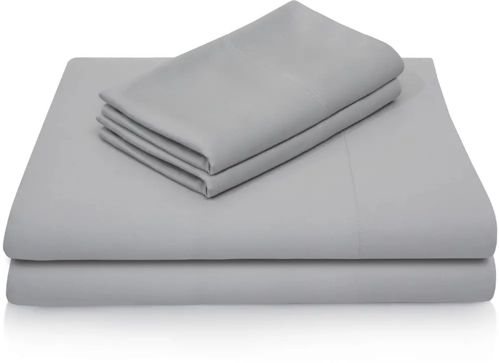 Ash Gray Rayon from Bamboo Queen Sheet Set-1