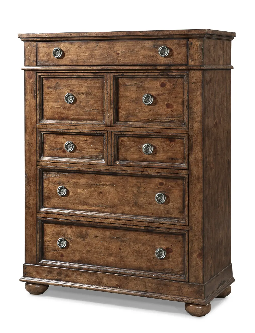Southern Pines Antique Umber Chest of Drawers-1