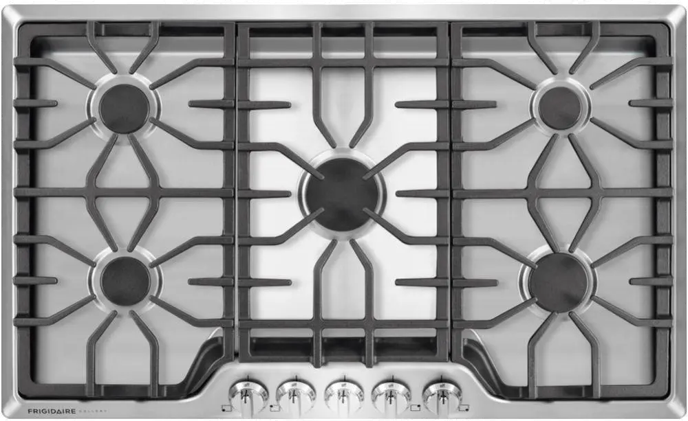 FGGC3645QS Frigidaire Gallery 36 Inch Gas Cooktop - Stainless Steel-1